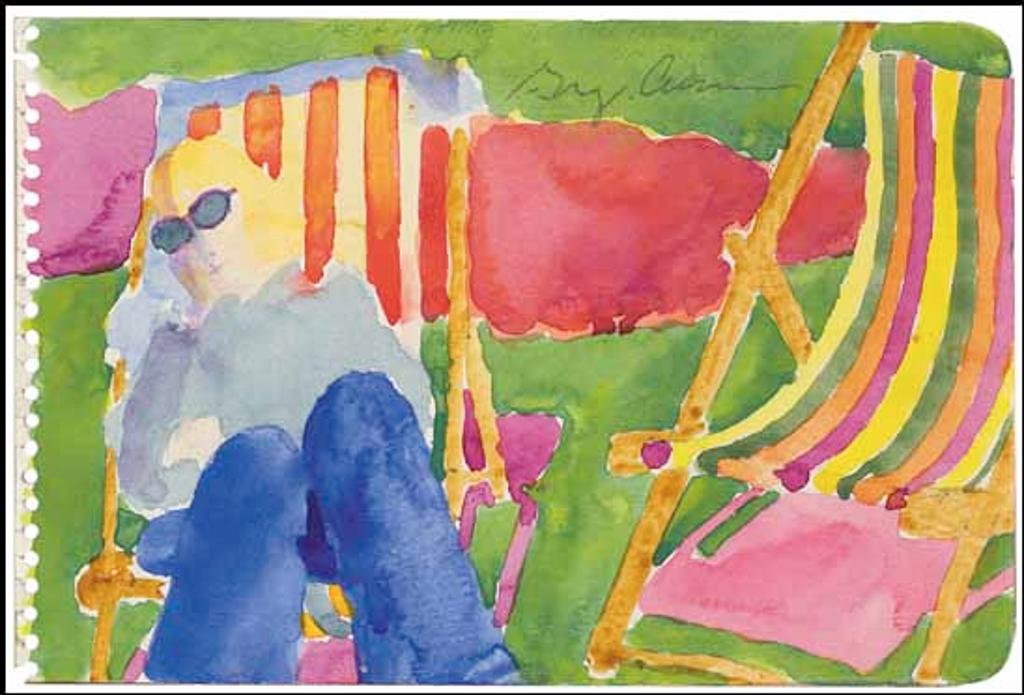 Gregory Richard Curnoe (1936-1992) - Sheila Napping (The Green Park, London, UK)