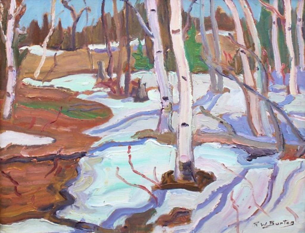 Ralph Wallace Burton (1905-1983) - Spring near Ashton Ontario