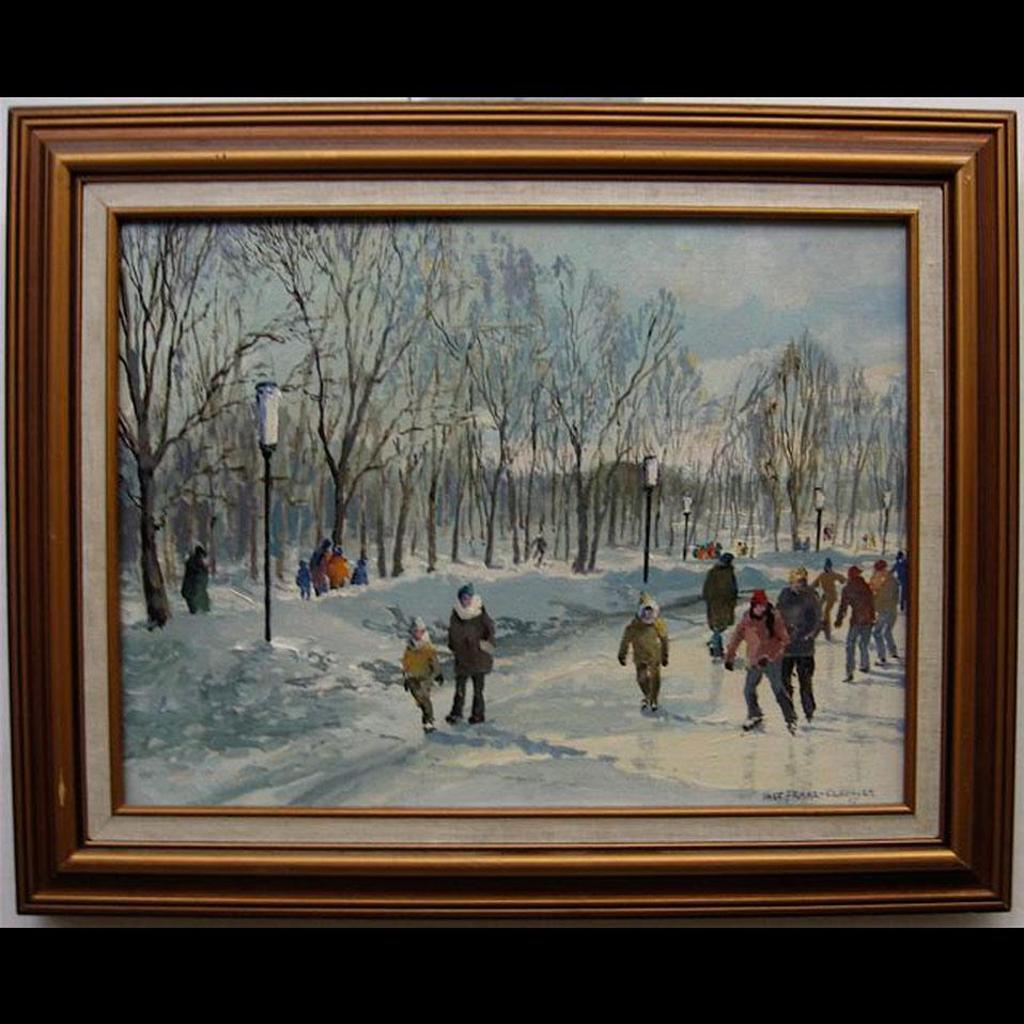 Inge Franz-Claussen (1939) - Les Patineurs (Lac Aux Castors-Montreal)