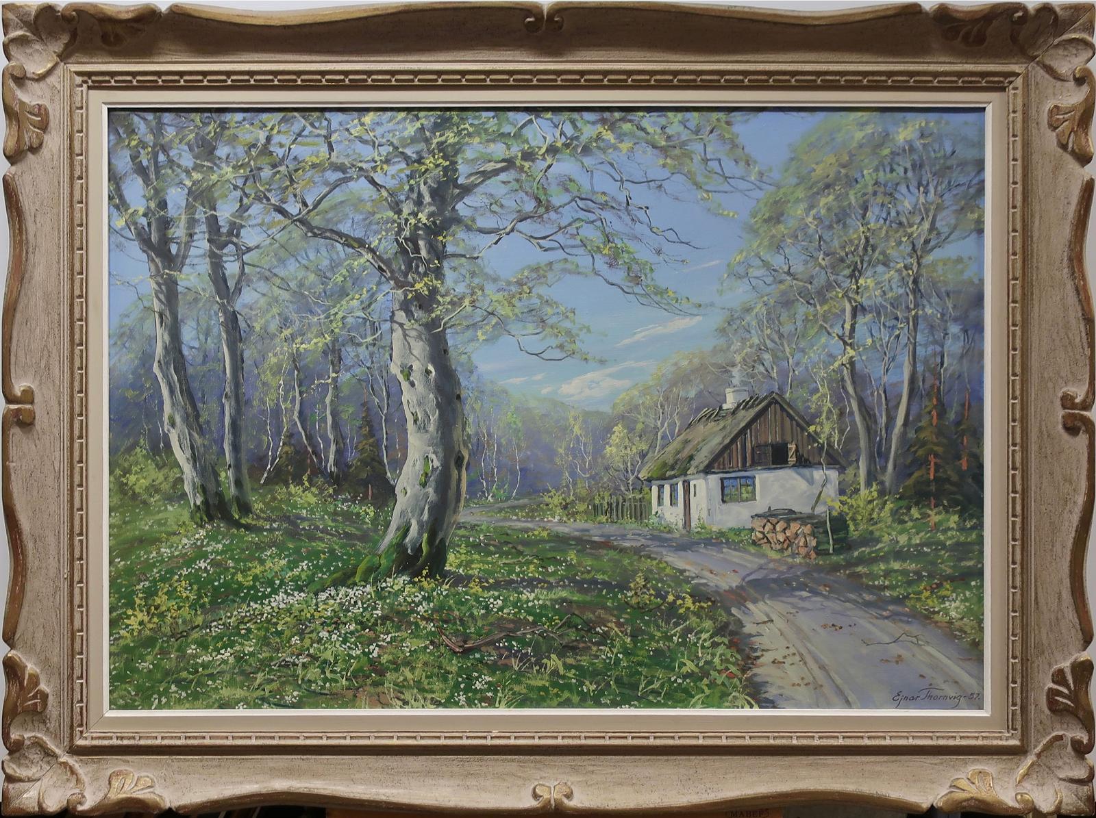 Ejnar Thornvig - Untitled (The White Cottage)