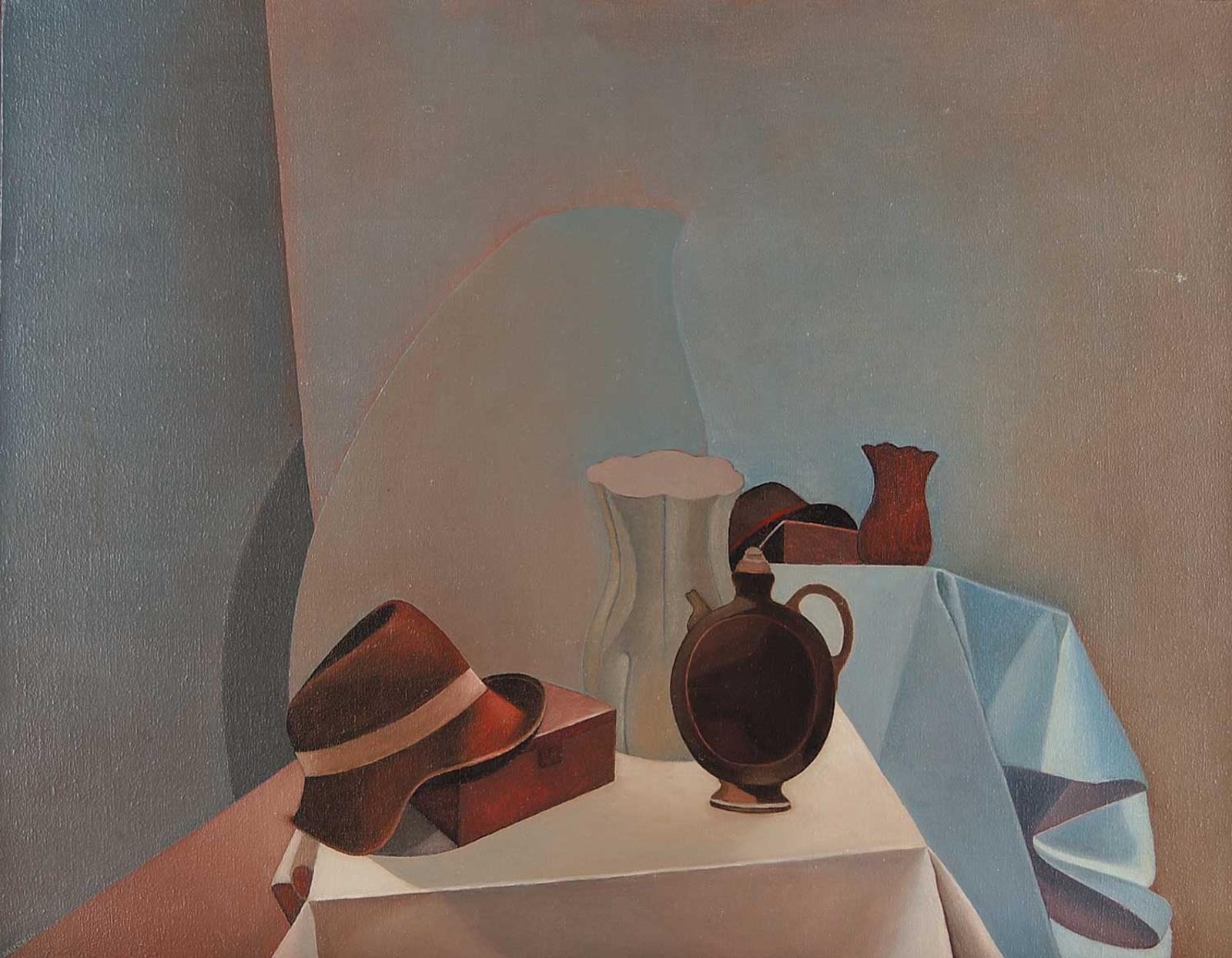 Switlana Muchin - Untitled - Still Life with Red Hat