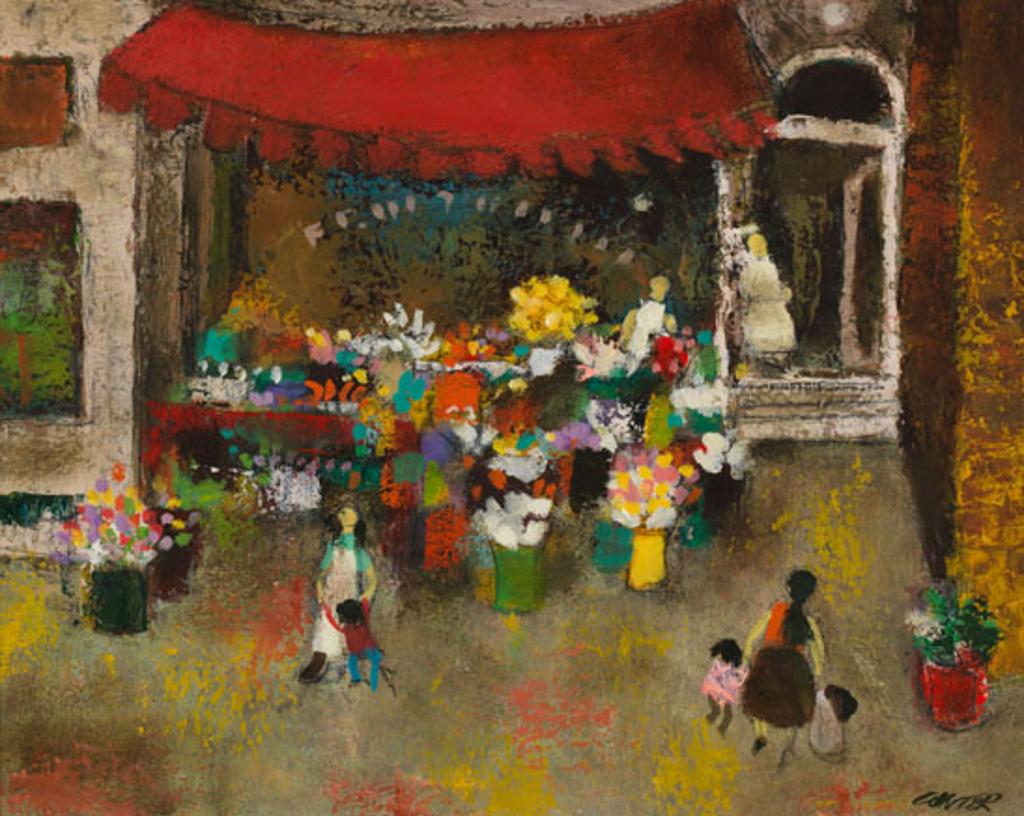 William Arthur Winter (1909-1996) - The Flower Shop