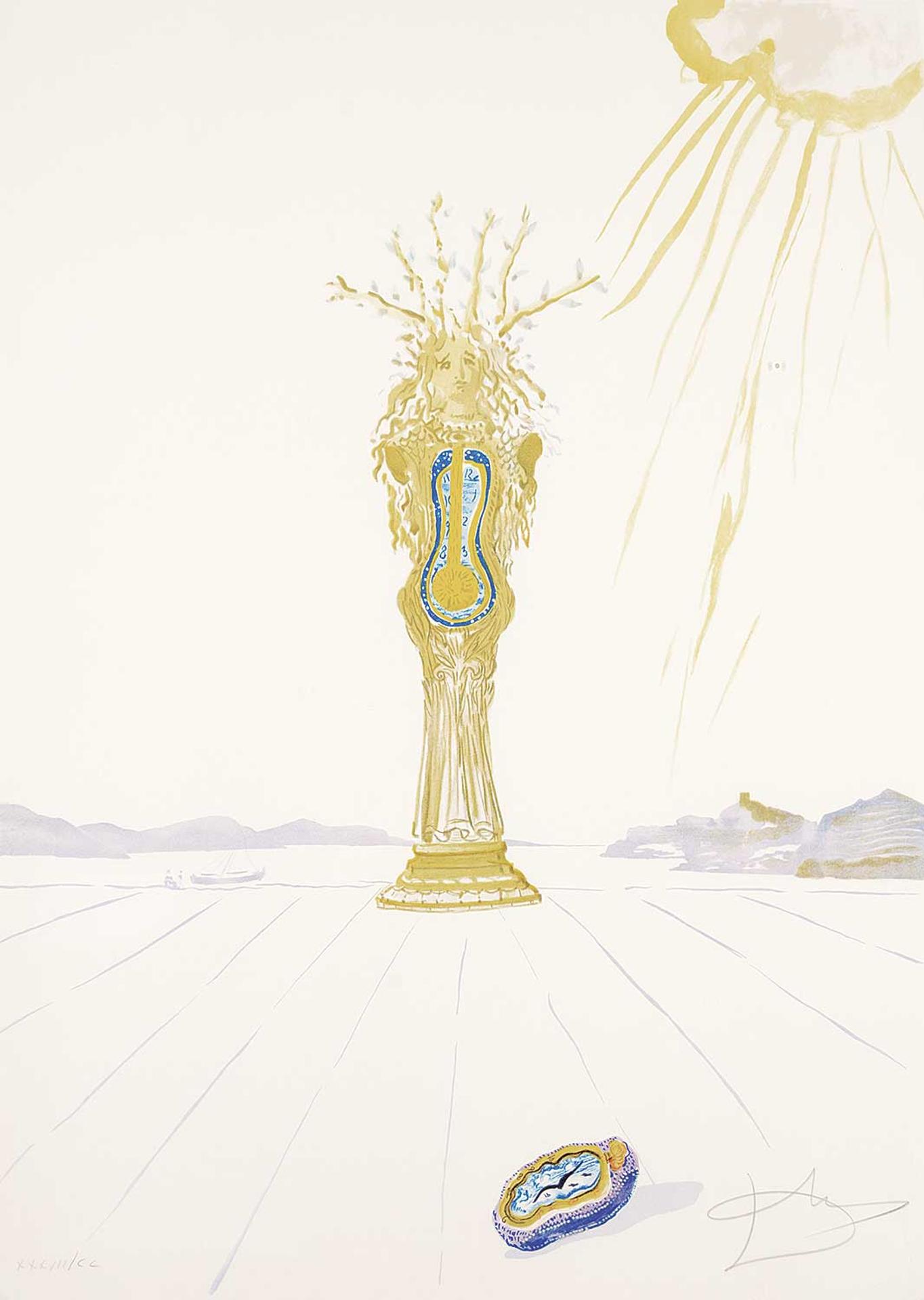 Salvador Dalí (1904-1989) - Barometer Woman  #XXXVII/CC