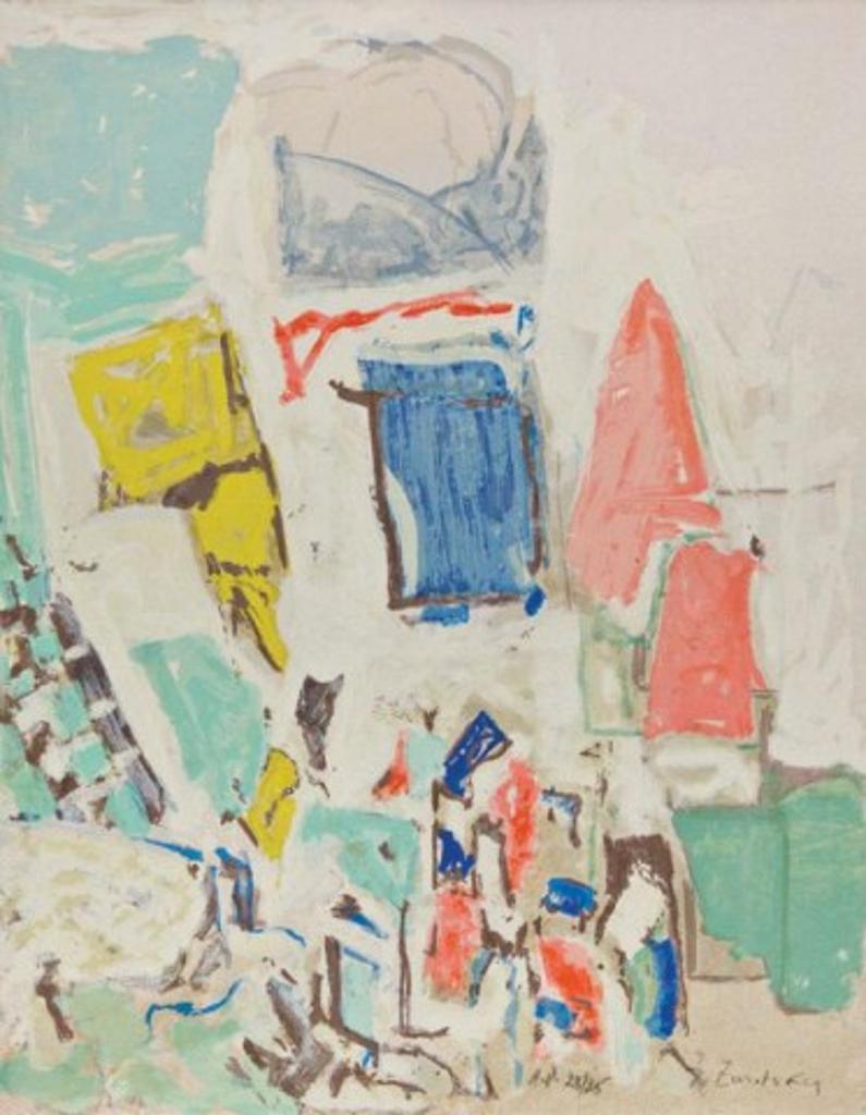 Yossef Zaritsky (1891-1985) - Haifa Landscape