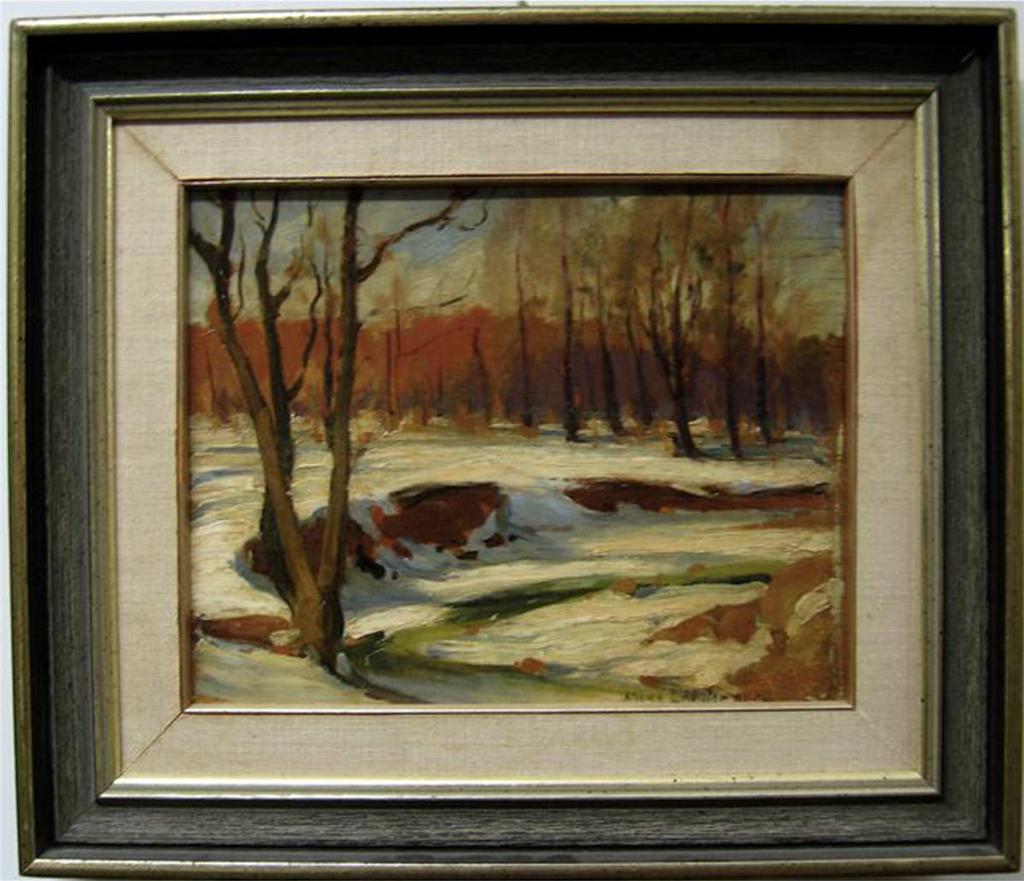 Andreas Christian Gottfried (André) Lapine (1866-1952) - Winter Study