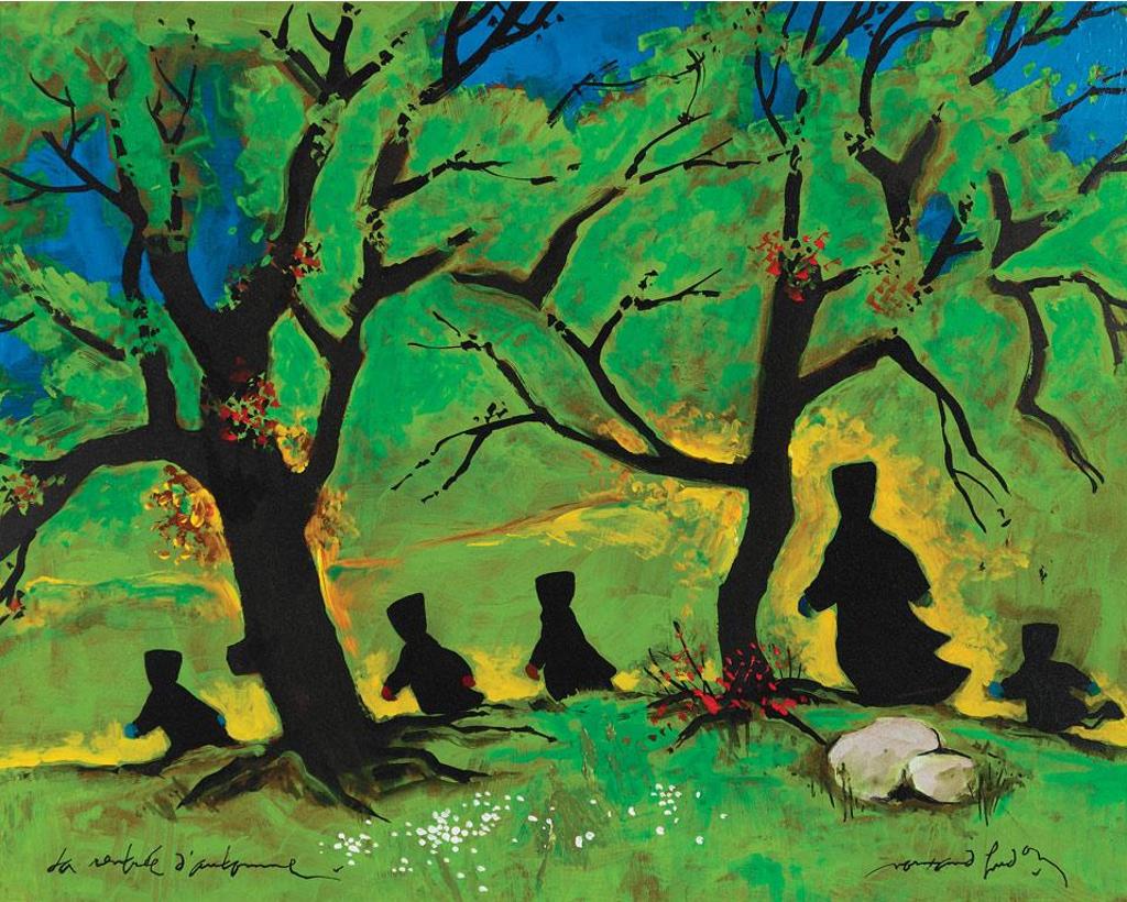 Normand Hudon (1929-1997) - La Rentree D’Automne