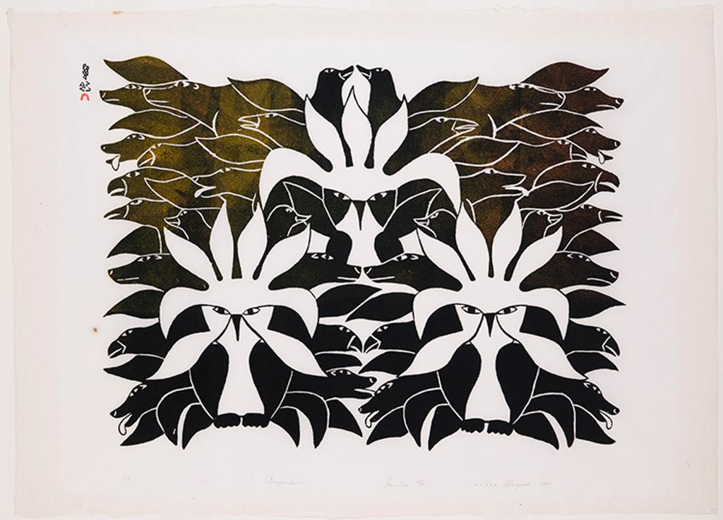Kenojuak Ashevak (1927-2013) - Composition