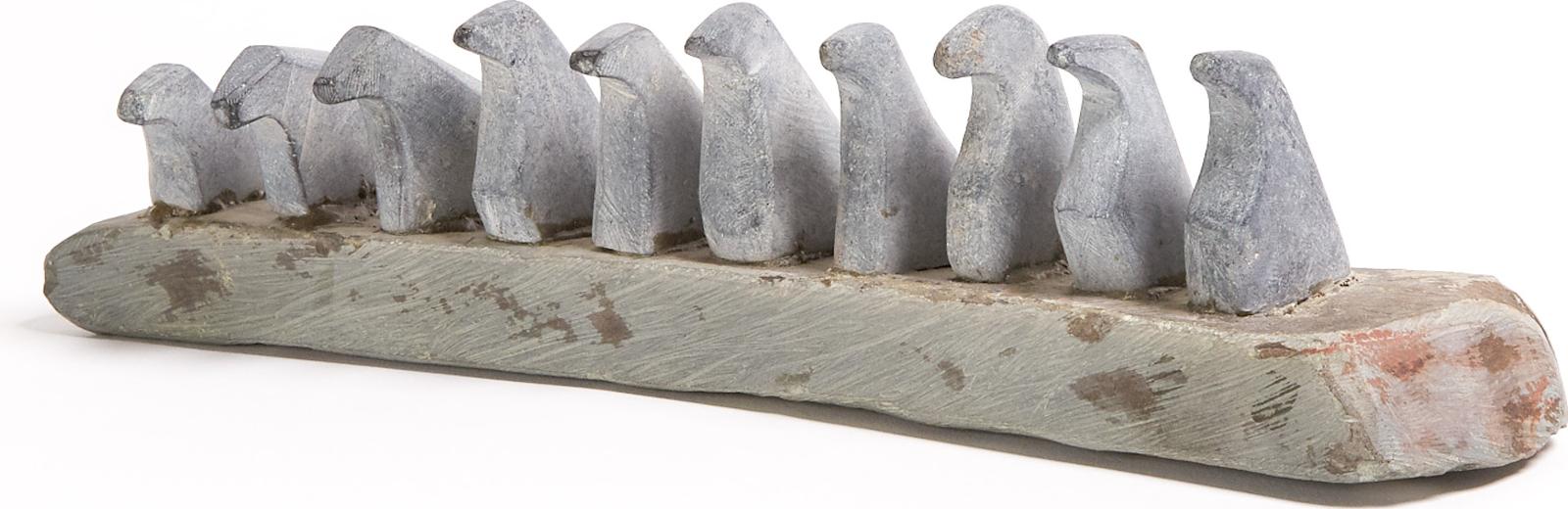 Andy Miki (1918-1983) - Ten Birds On A Base
