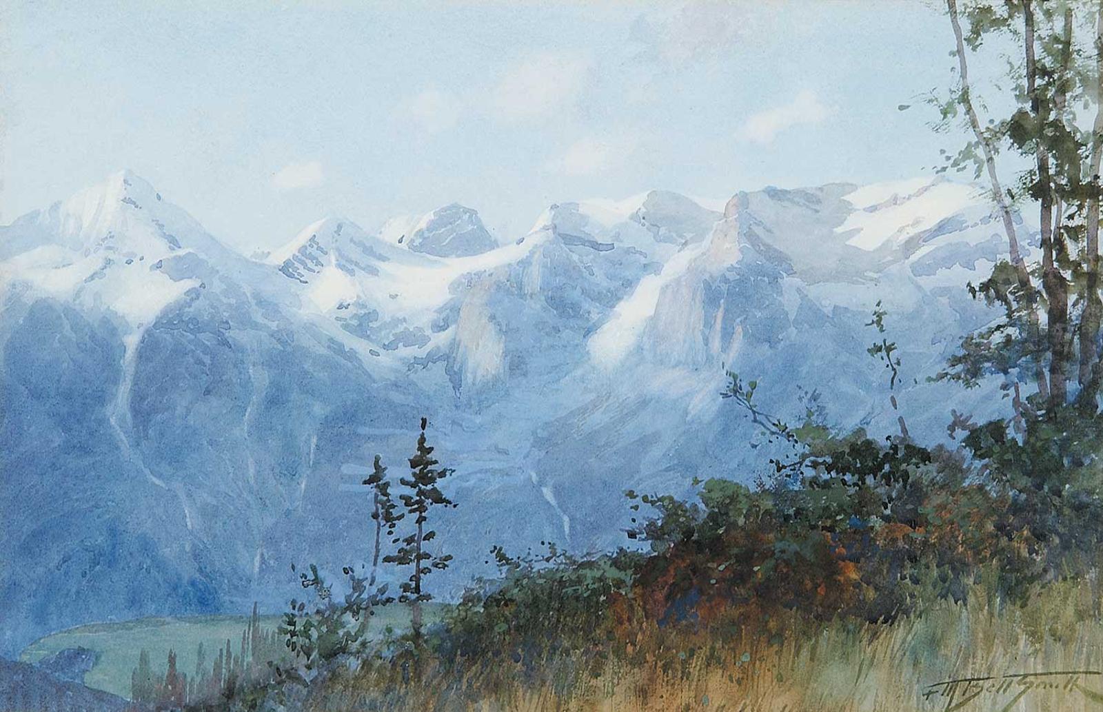 Frederic Martlett Bell-Smith (1846-1923) - Untitled - Emerald Lake from Burgess Pass