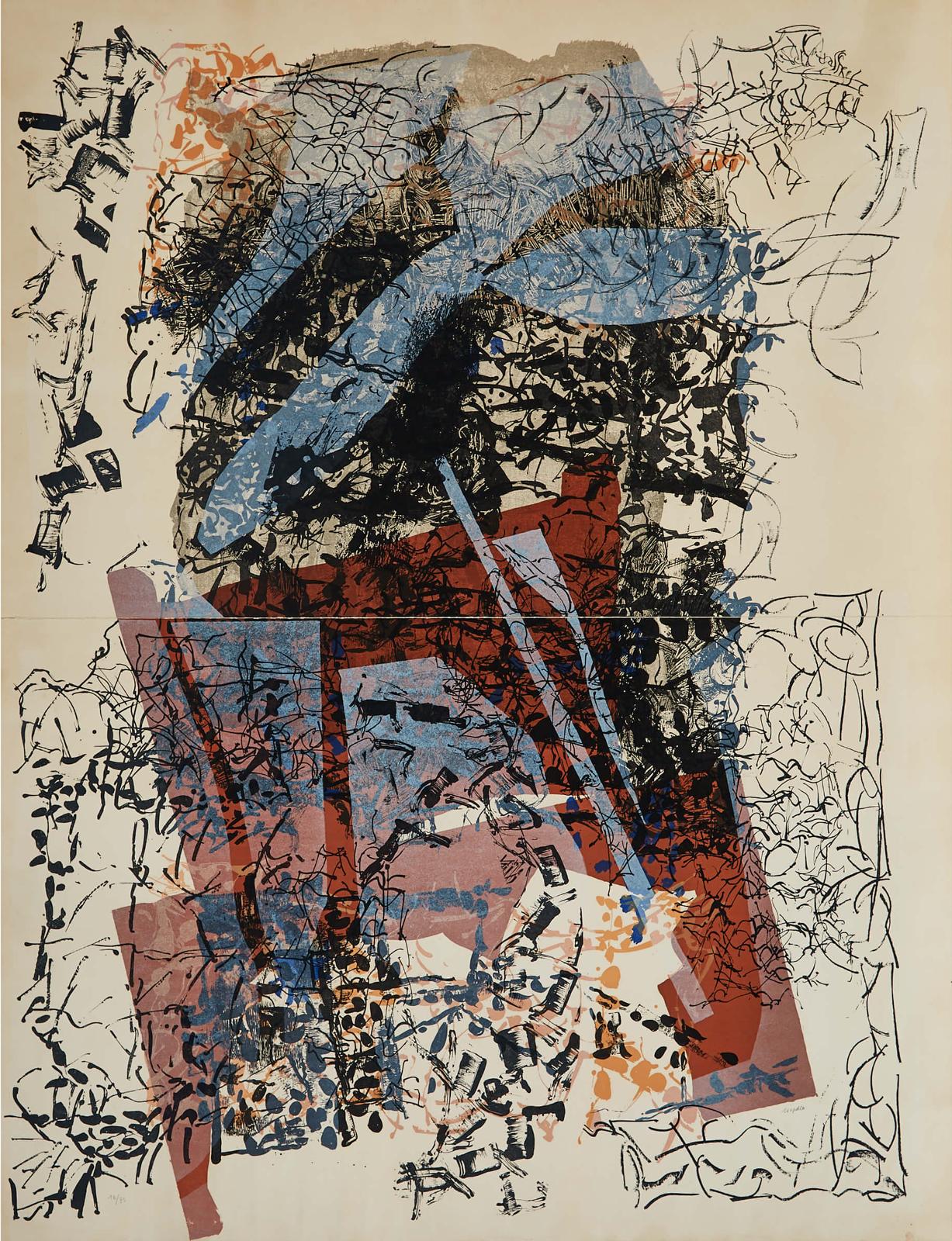 Jean-Paul Riopelle (1923-2002) - Été Indien, 1969