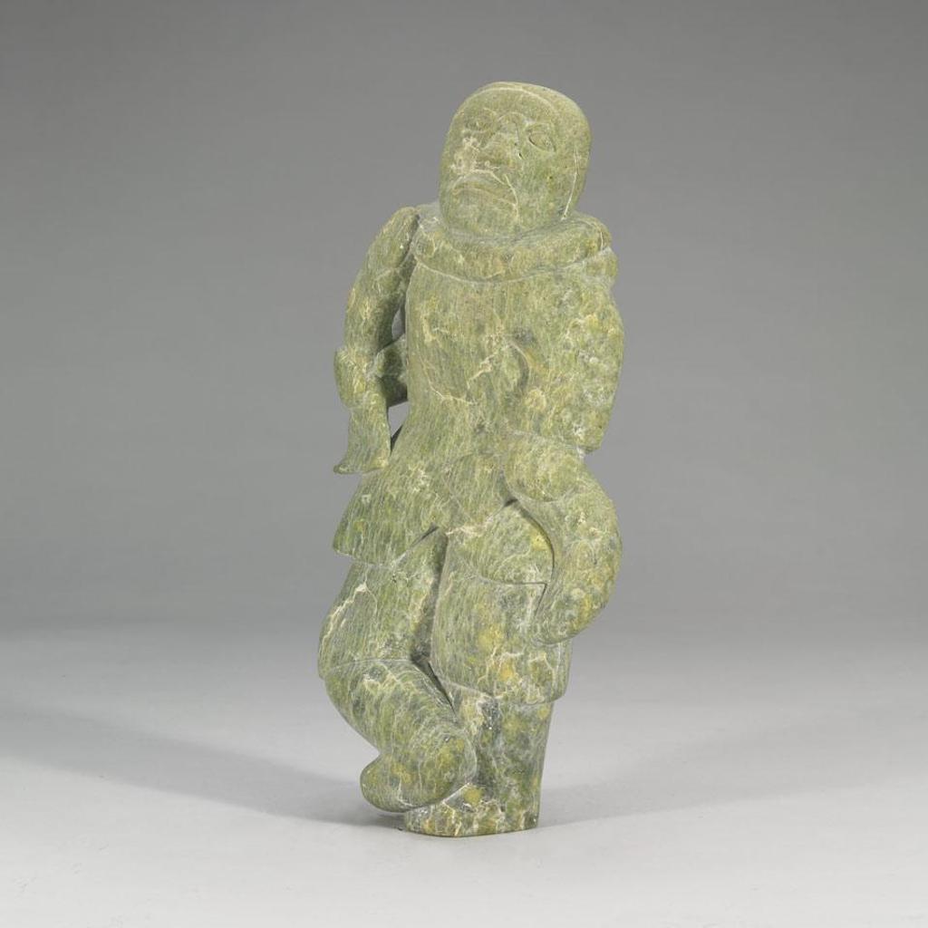 Aqjangajuk (Axangayu) Shaa (1937-2019) - Hunter With Fish