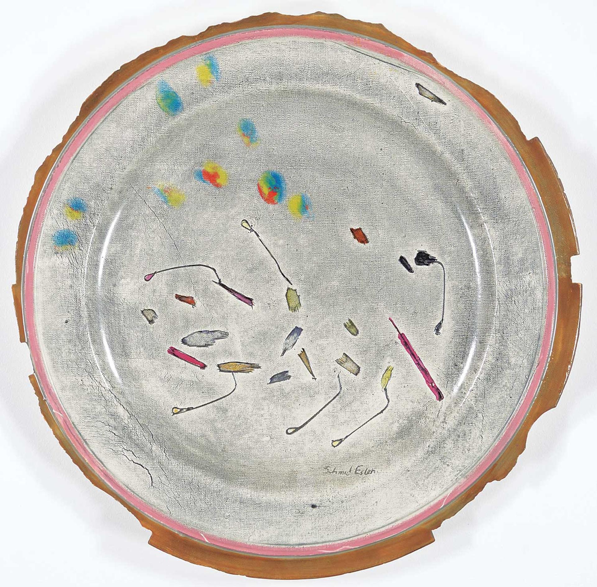 Anne Marie Schmid Esler (1937-2013) - Untitled Plate No. 7
