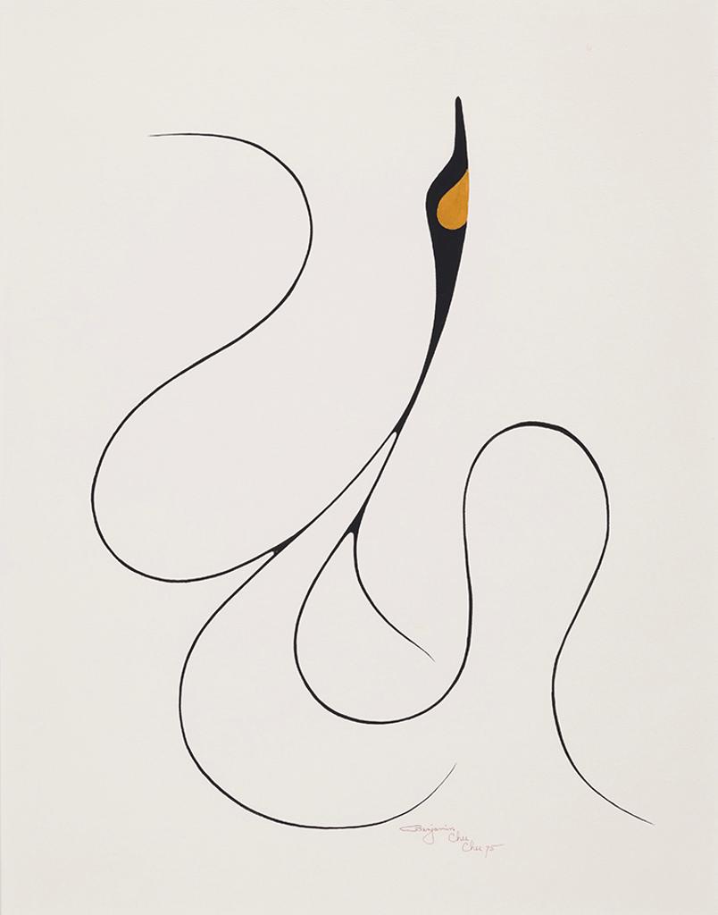 Benjamin Chee Chee (1944-1977) - Canada Goose