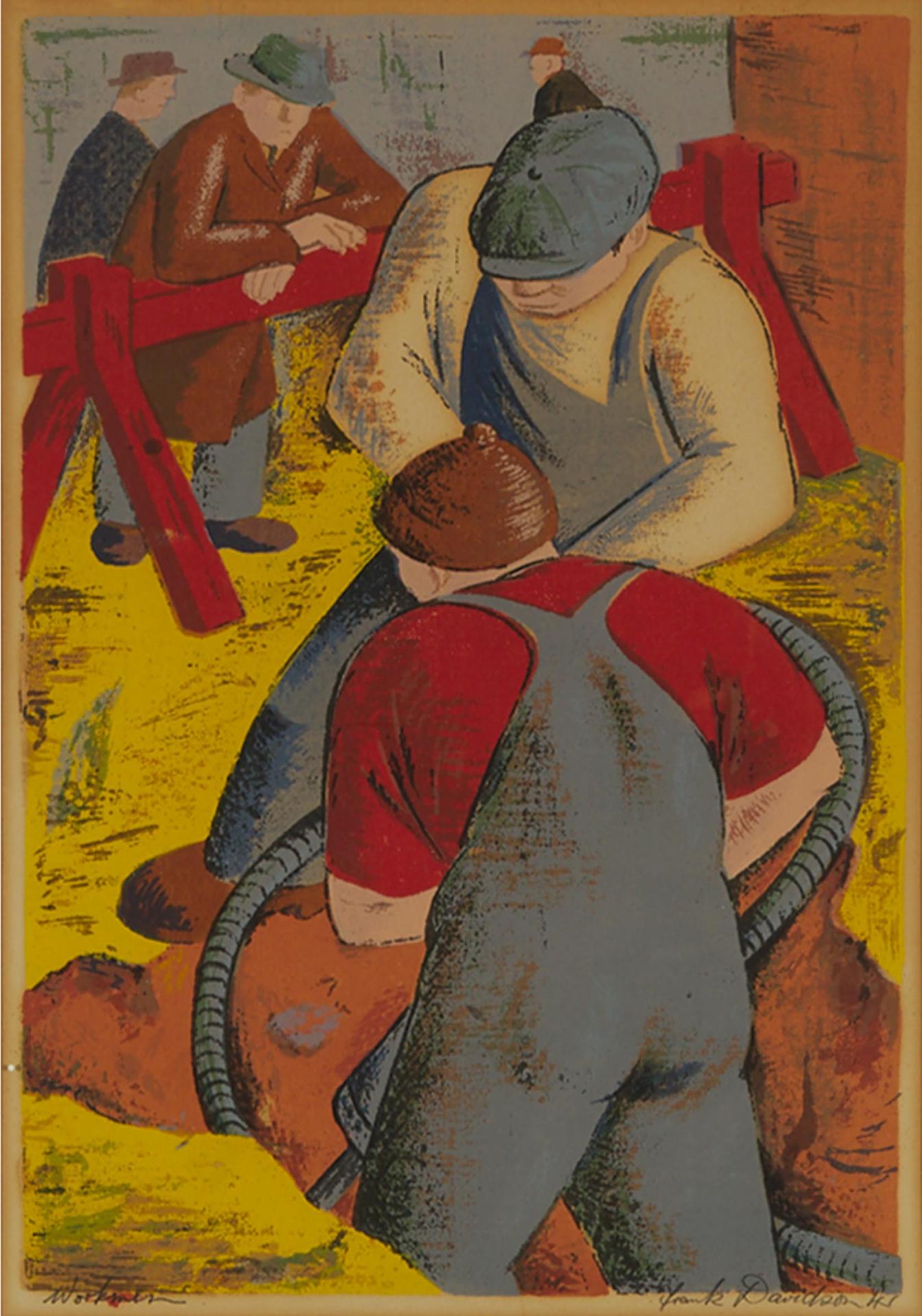 Frank Davidson (1912-1985) - Workmen, 1941