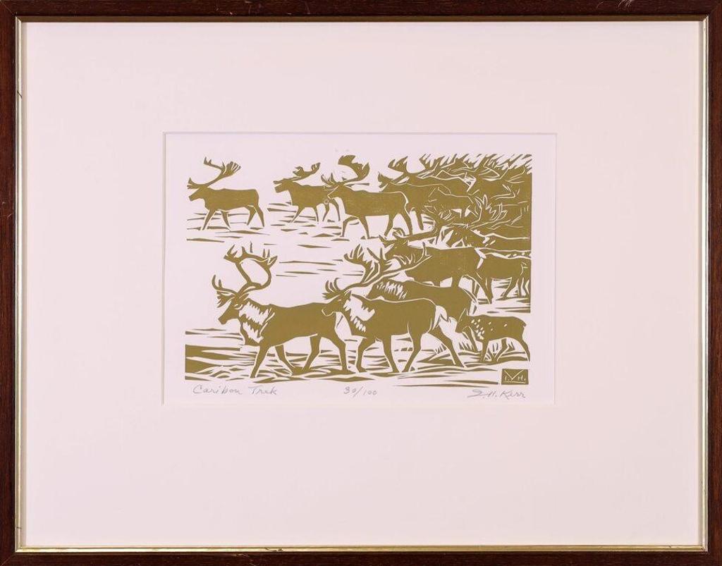 Illingworth Holey (Buck) Kerr (1905-1989) - Caribou Trek; ed. #30/100