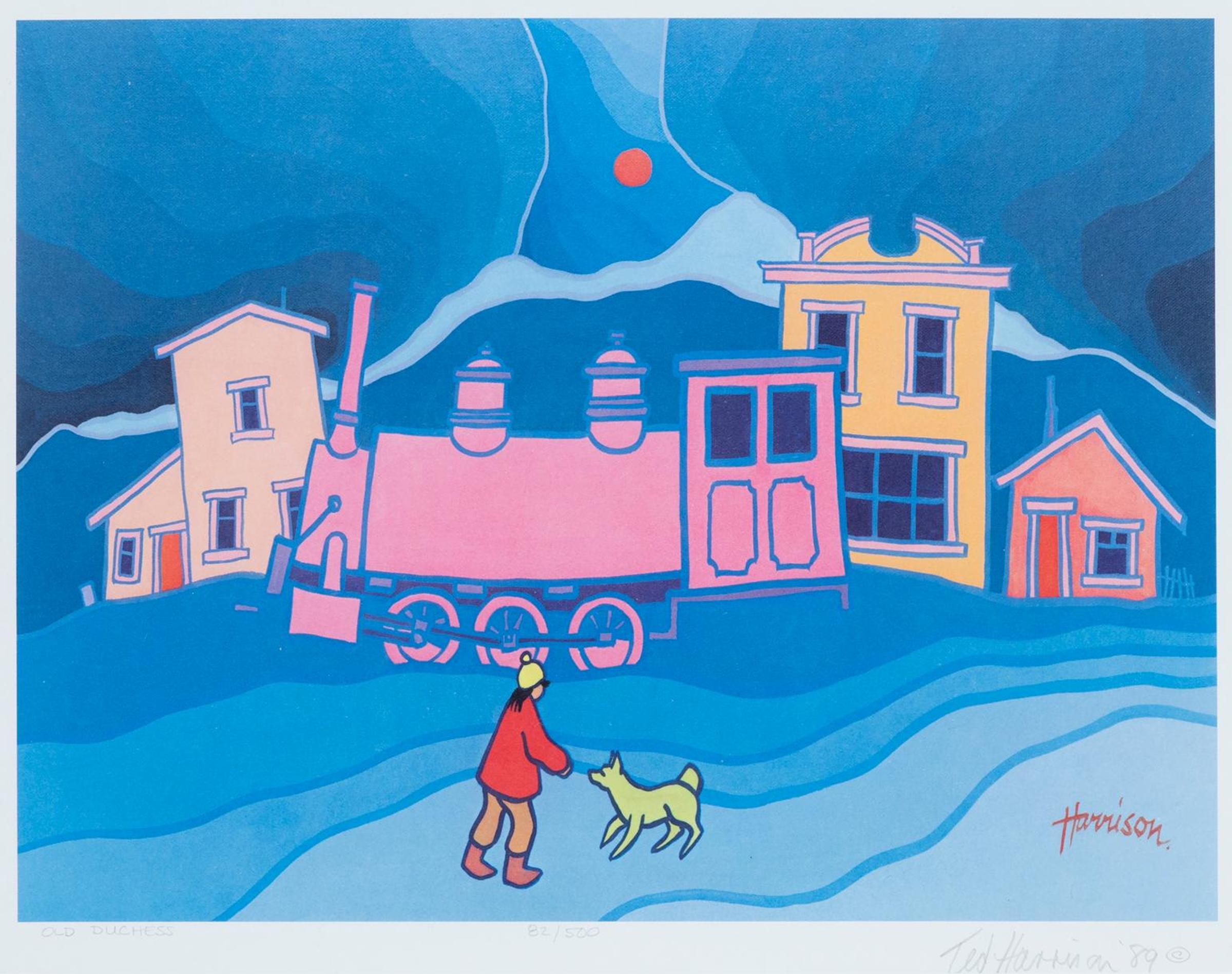 Ted Harrison (1926-2015) - Old Duchess