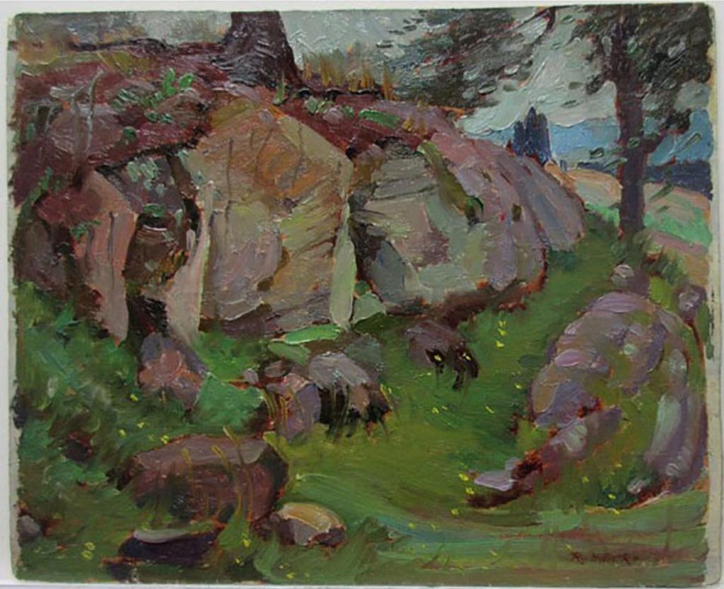 Russell James Hider (1899-1992) - Near Lake Vernon, Huntsville Area, 1947 Summer