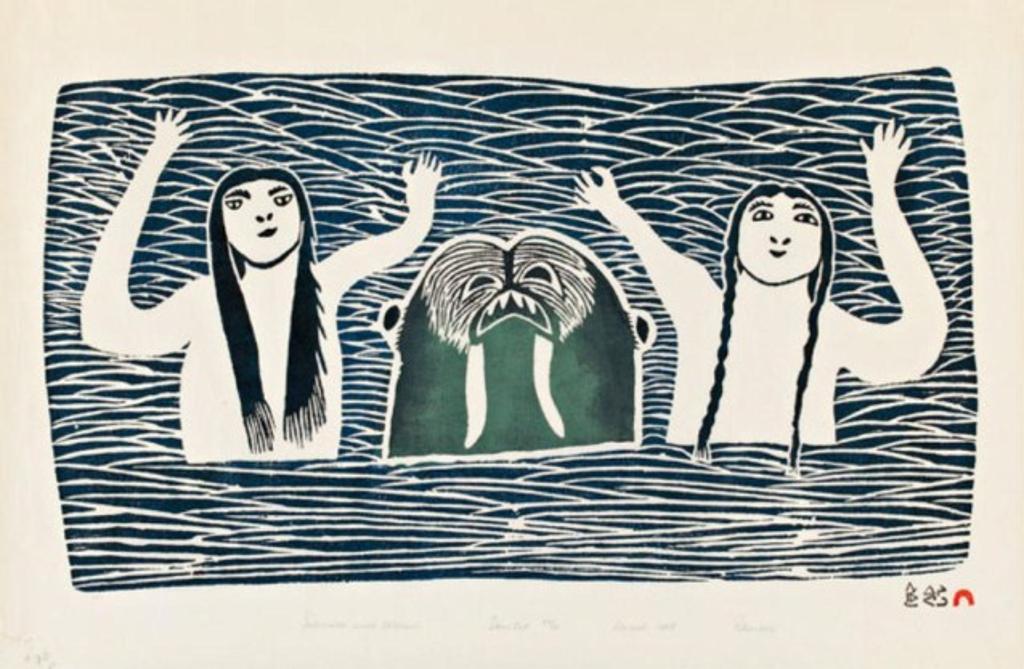 Pitseolak Ashoona (1904-1983) - Eegyvudluk Pootoogook