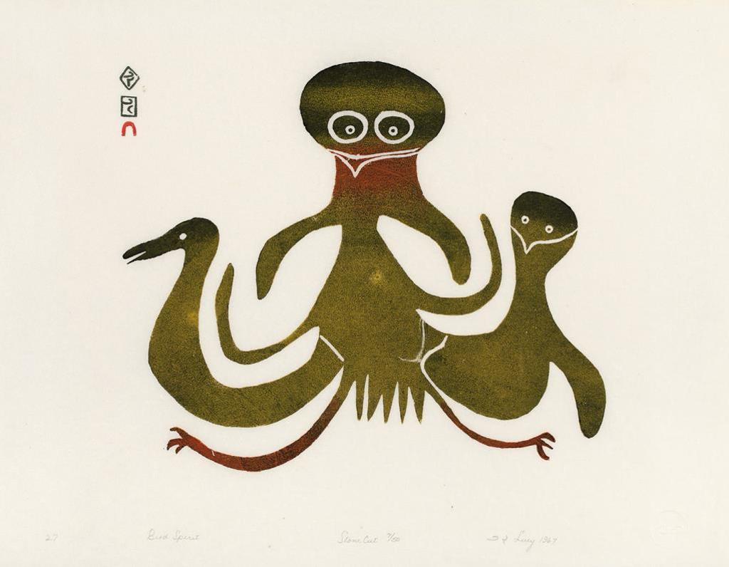 Lucy Qinnuayuak (1915-1982) - Untitled