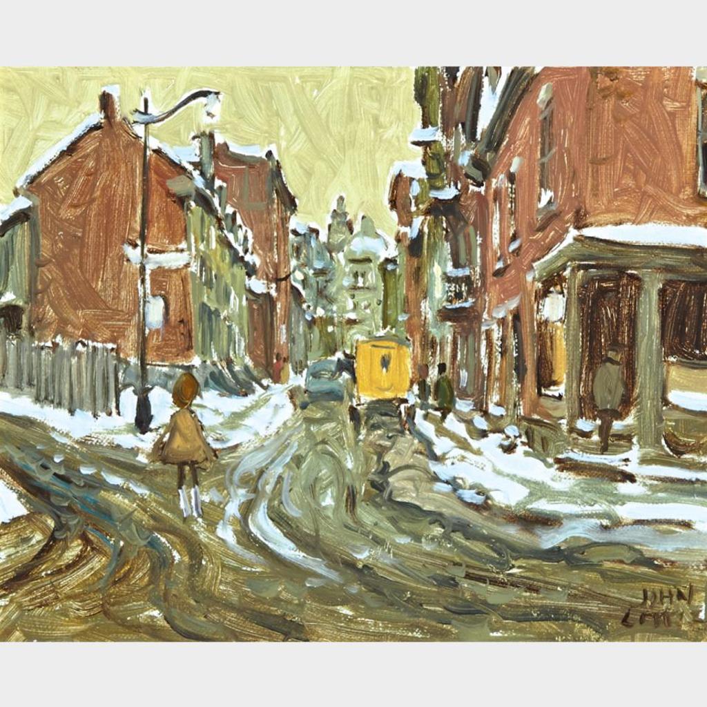 John Geoffrey Caruthers Little (1928-2024) - Rue Champs De Mars, Montreal, ‘65