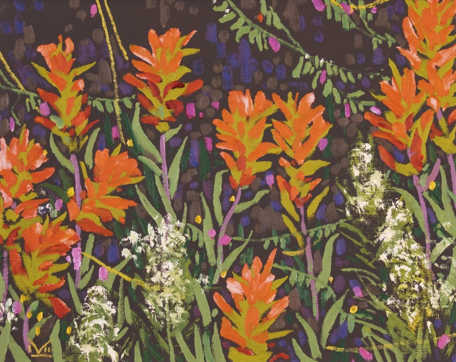Illingworth Holey (Buck) Kerr (1905-1989) - Indian Paintbrush; 1983