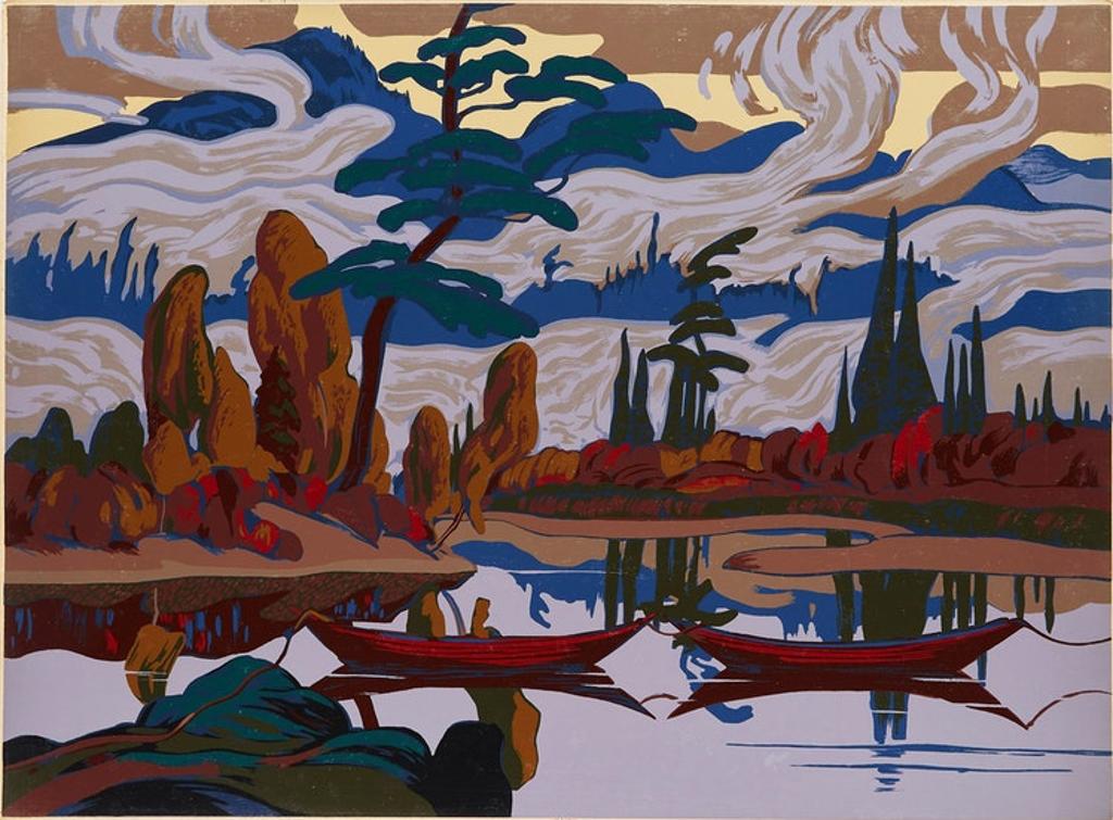 James Edward Hervey (J.E.H.) MacDonald (1873-1932) - Mist Fantasy