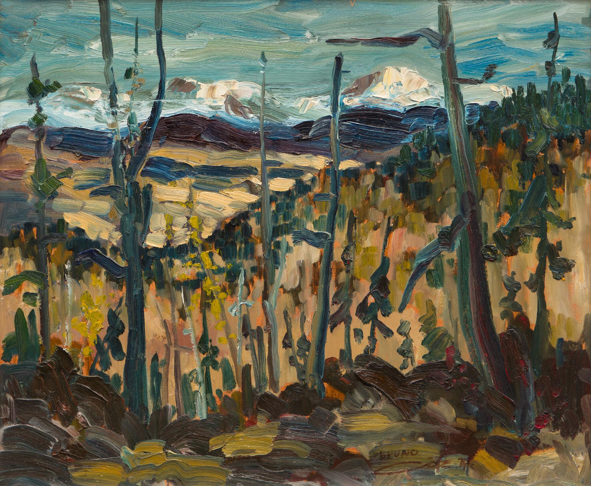 Bruno Cote (1940-2010) - Sans titre / Untitled (Première neige), 1974