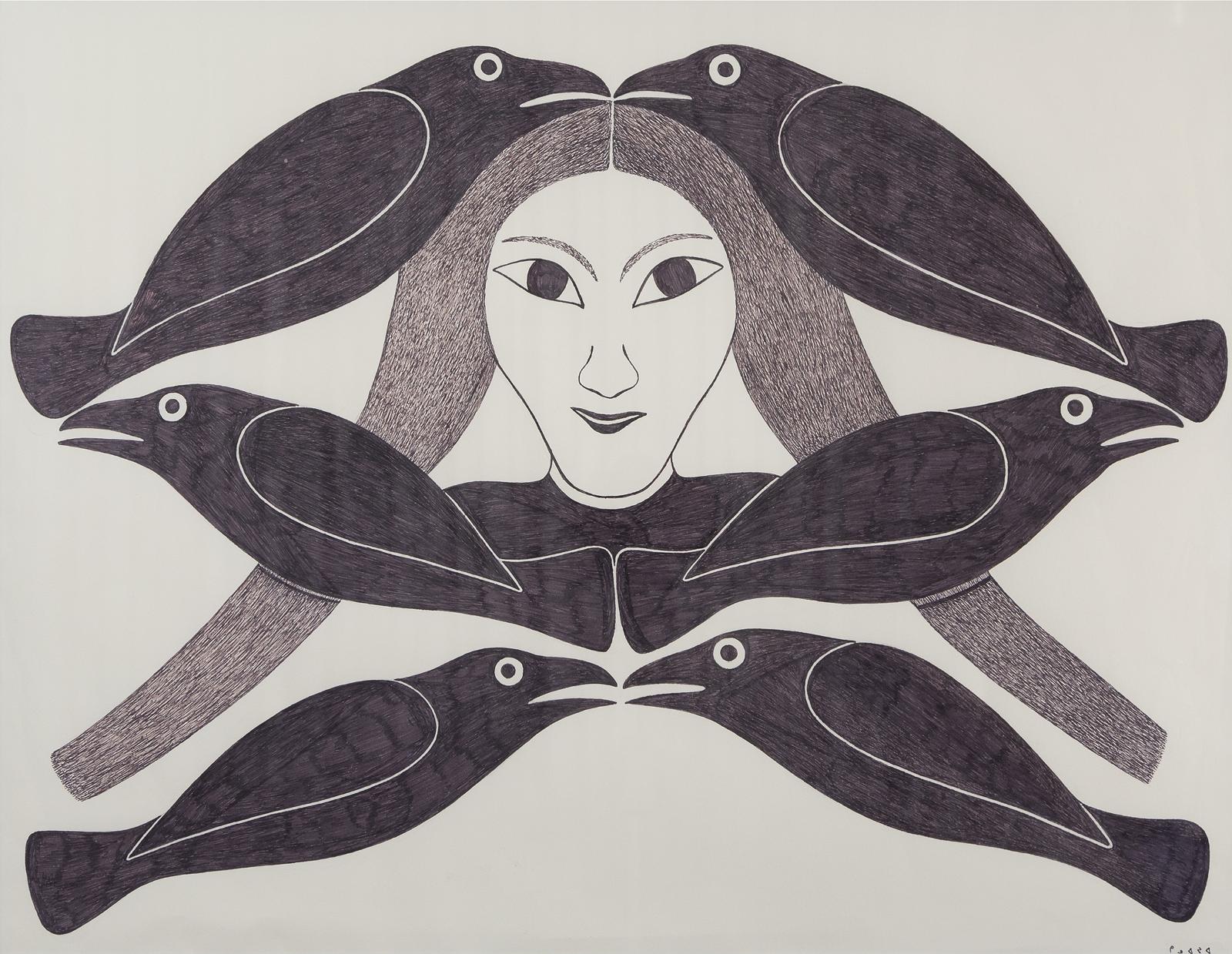 Kenojuak Ashevak (1927-2013) - Untitled