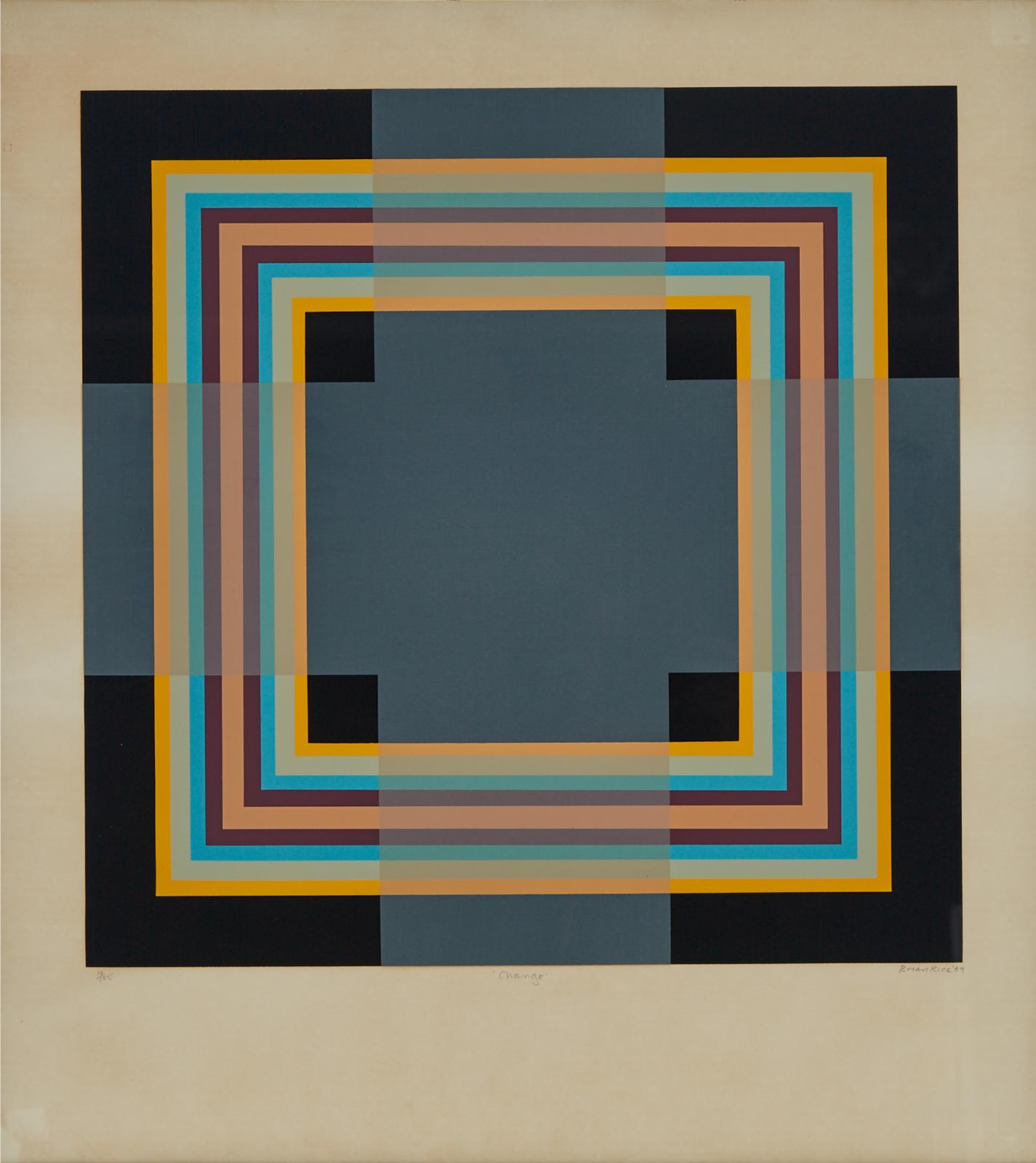 Brian Rice (1936) - CHANGE, 1969