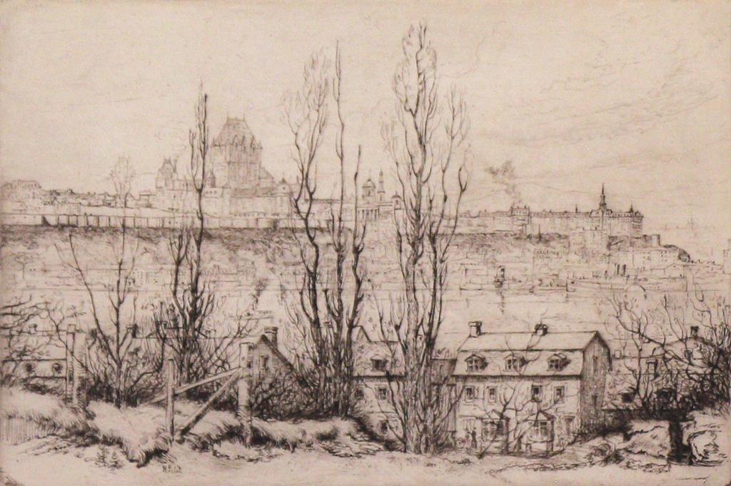 Robert Wakeham Pilot (1898-1967) - Quebec Through The Trees