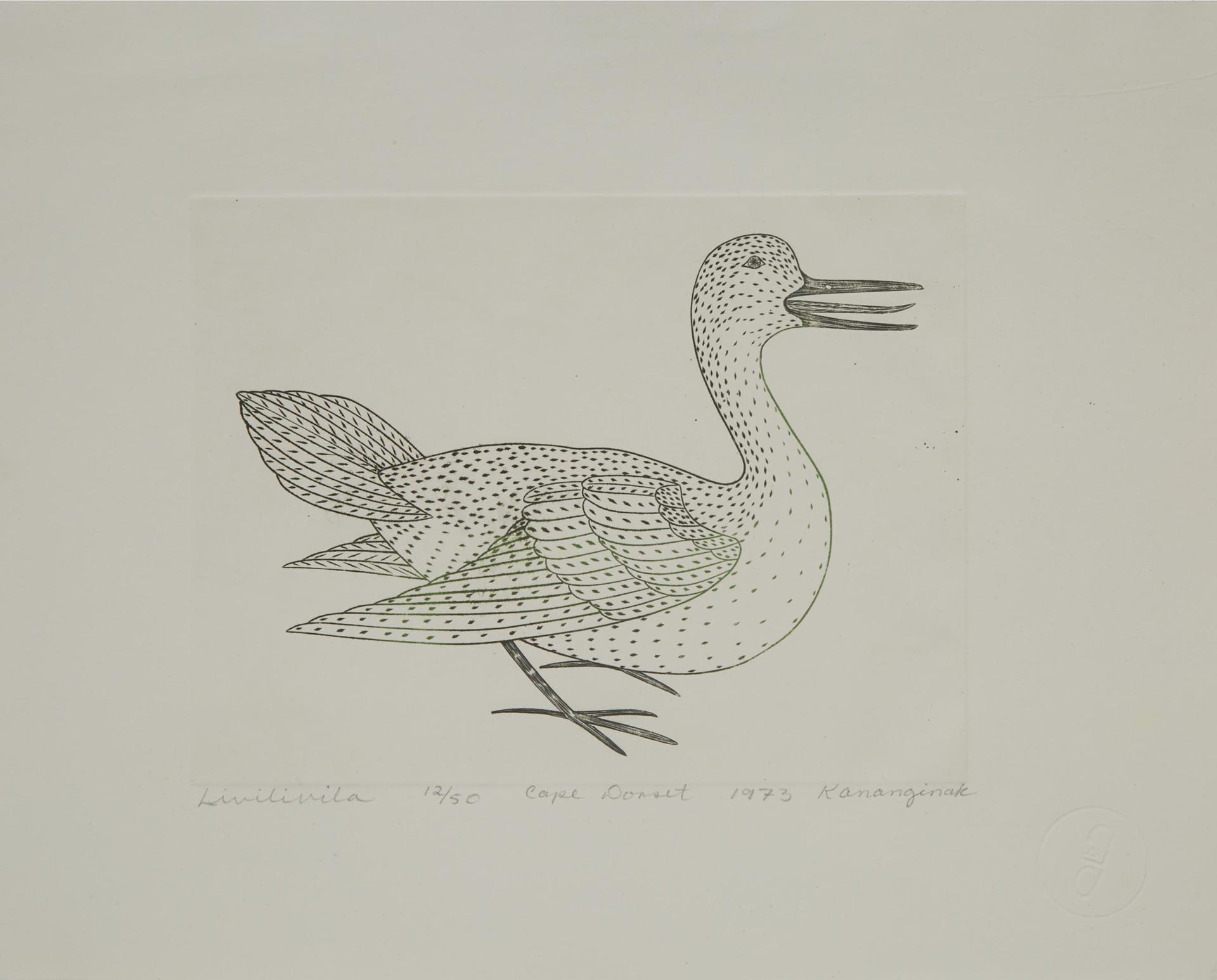 Kananginak Pootoogook (1935-2010) - Livilivila