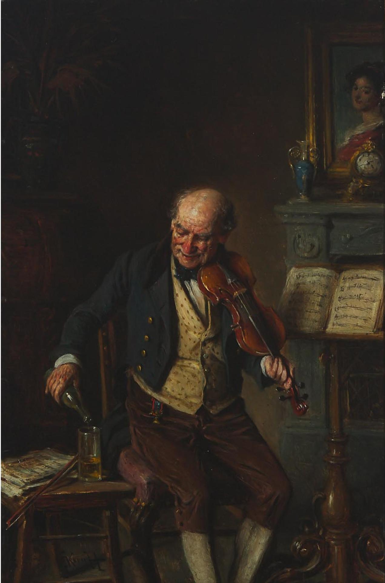 Herman Kernn (1839-1912) - Eine Störung (A Disturbance)