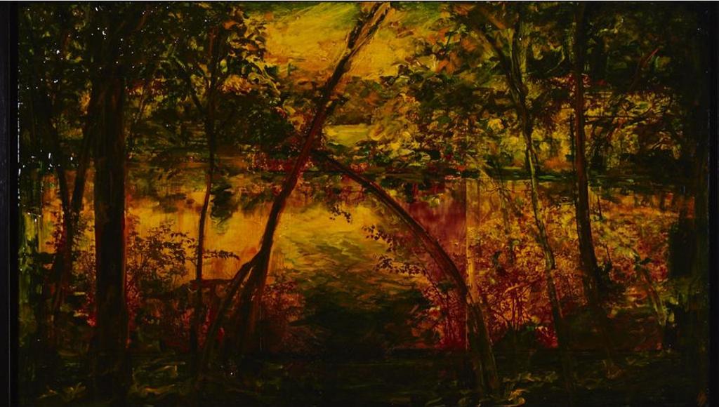 David Charles Bierk (1944-2002) - Olana Study 10