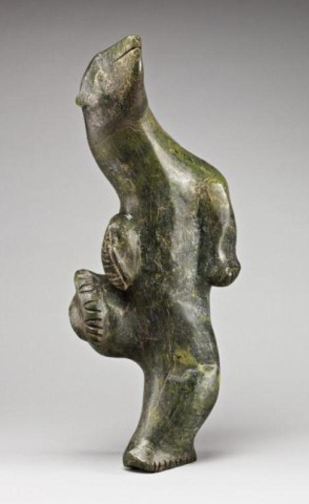 Pauta Saila (1916-2009) - Mottled dark green stone