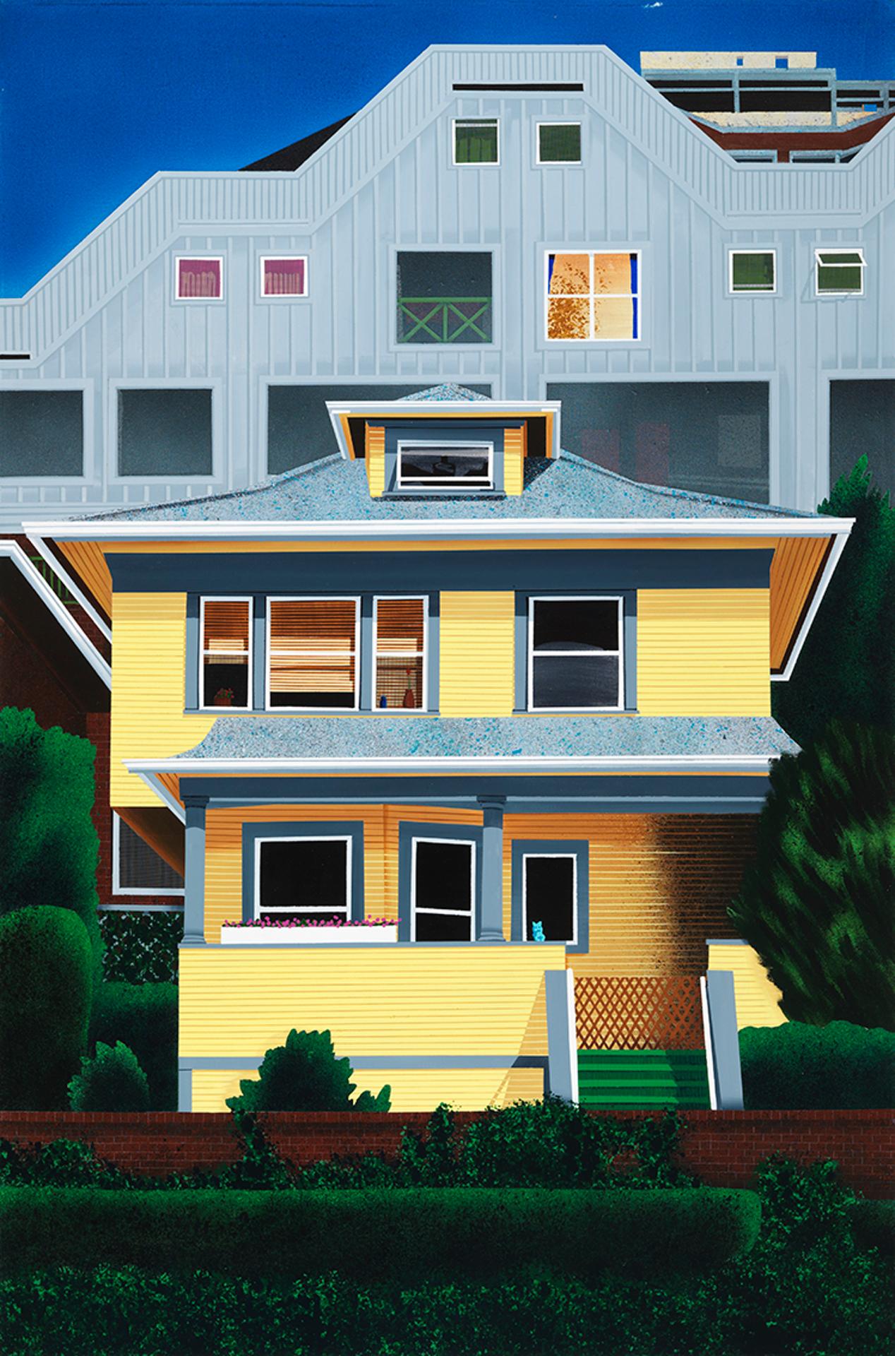 David Allan Thauberger (1948) - Ideal City (With Toddler)