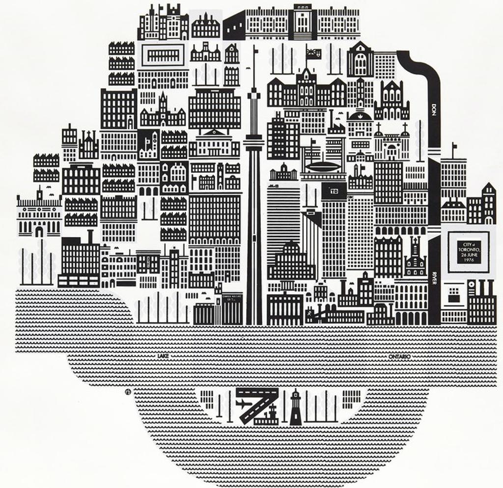 Raymond Biesinger - Map of Toronto