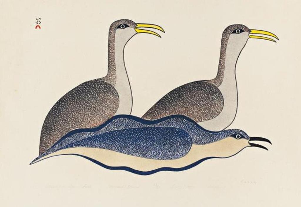 Kenojuak Ashevak (1927-2013) - Untitled