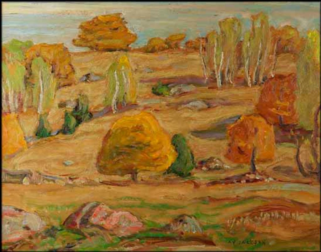 Alexander Young (A. Y.) Jackson (1882-1974) - Near Johnson's Lake