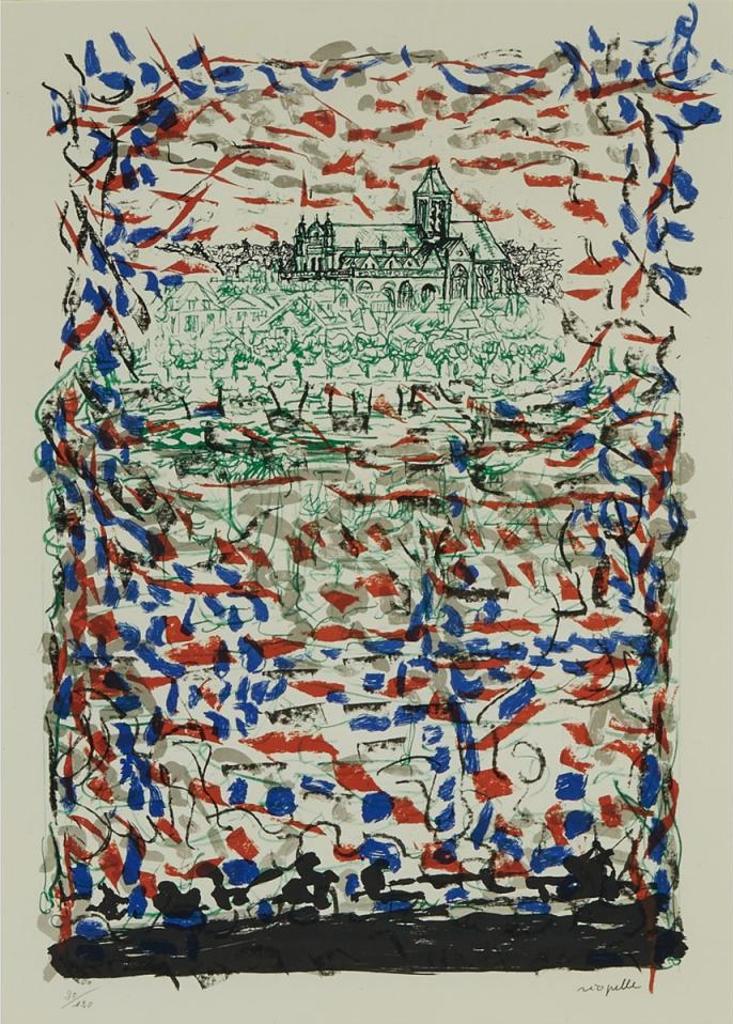 Jean-Paul Riopelle (1923-2002) - Vétheuil, 1970 [yseult Riopelle, 1970.14est.Li]
