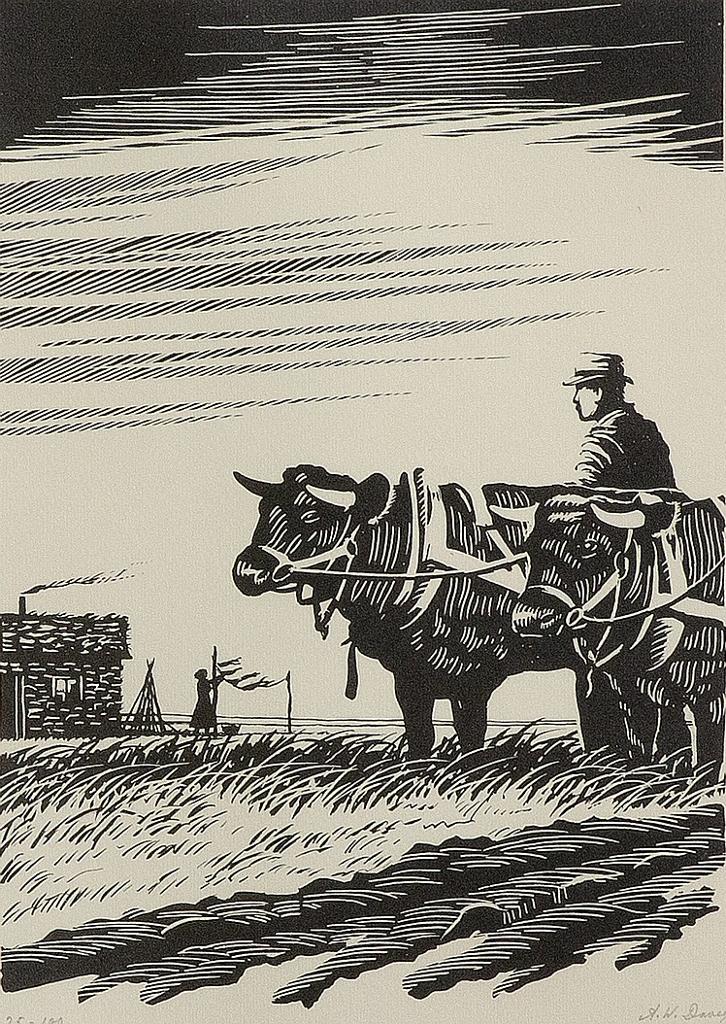 Alfred William Davey (1907-1986) - Untitled - 25/100)