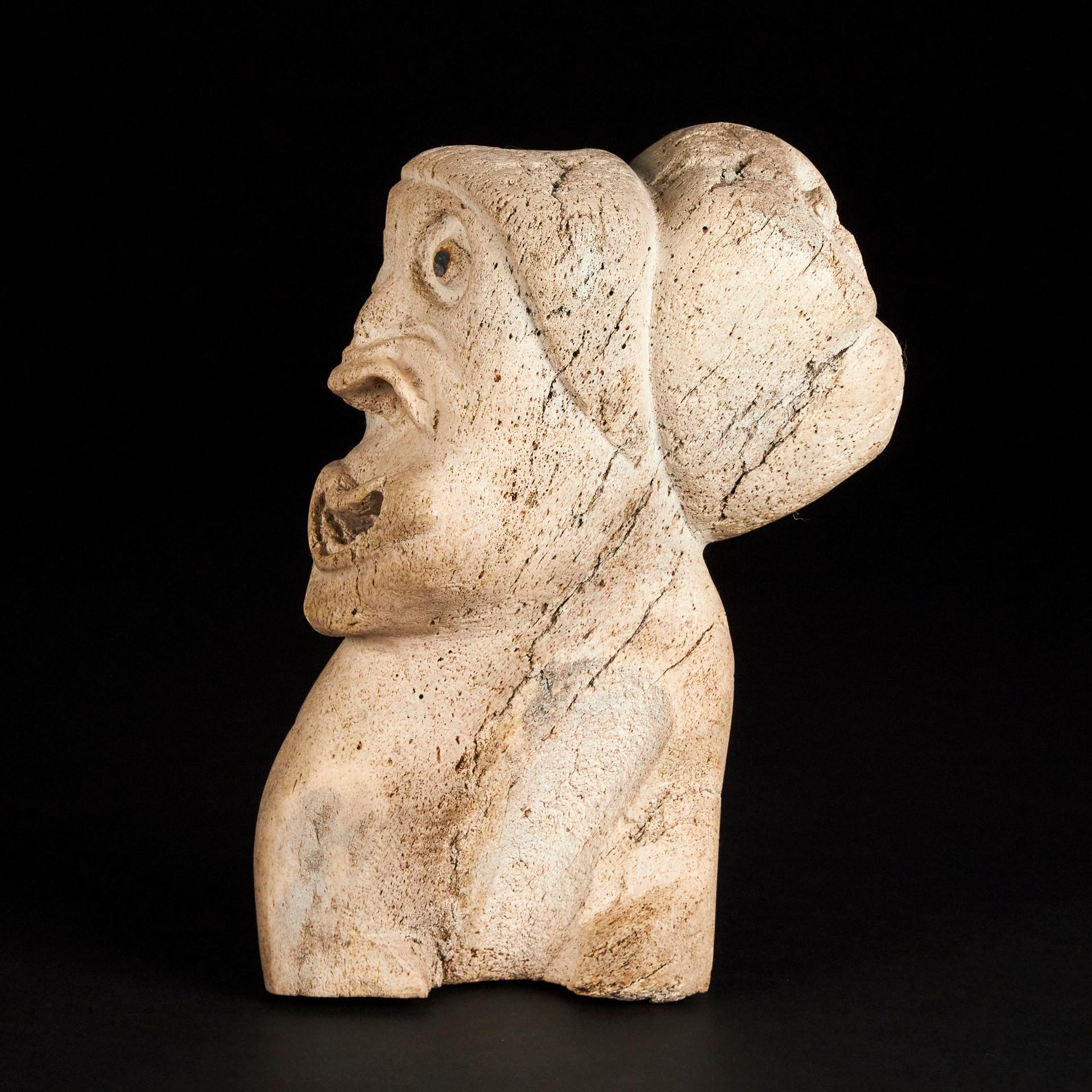 Judas Ullulaq (1937-1998) - Spirit Heads, Circa 1983