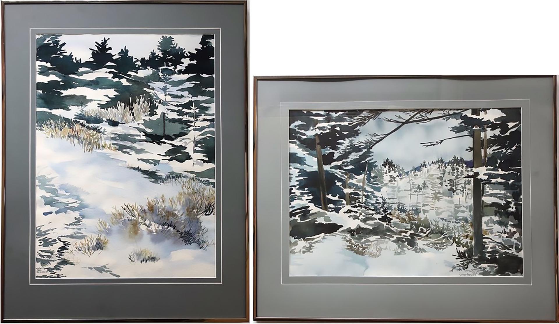 Diana Dabinett (1943) - Winter Figment #1 & #4
