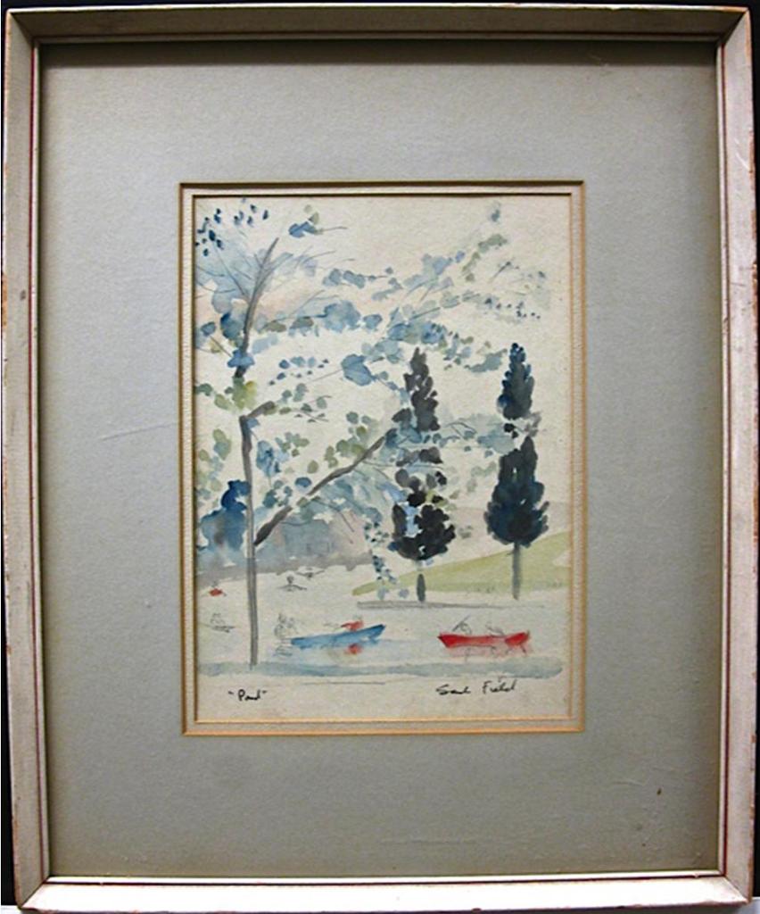 Saul Field (1912-1987) - Pond; “Nocturne”