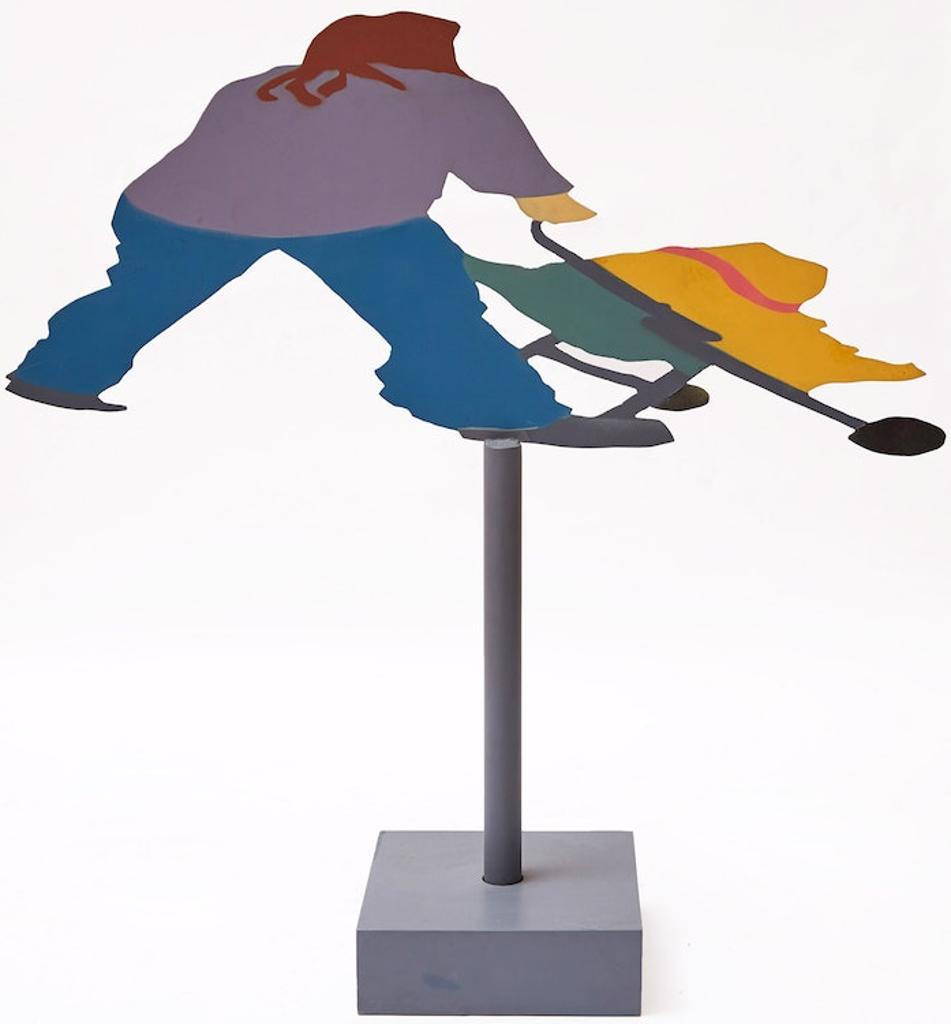 Catherine Widgery (1953) - Woman with Baby Carriage, City People Series