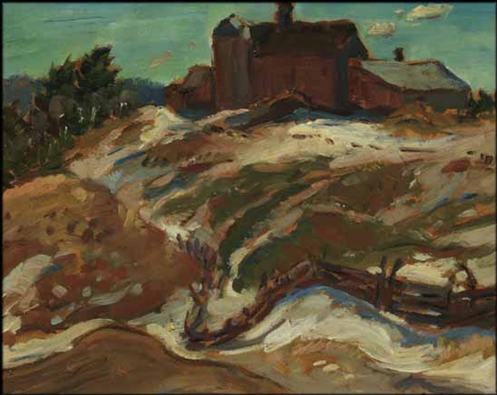 Patrick George Cowley-Brown (1918-2007) - Spring at Kirk's Ferry, Que.