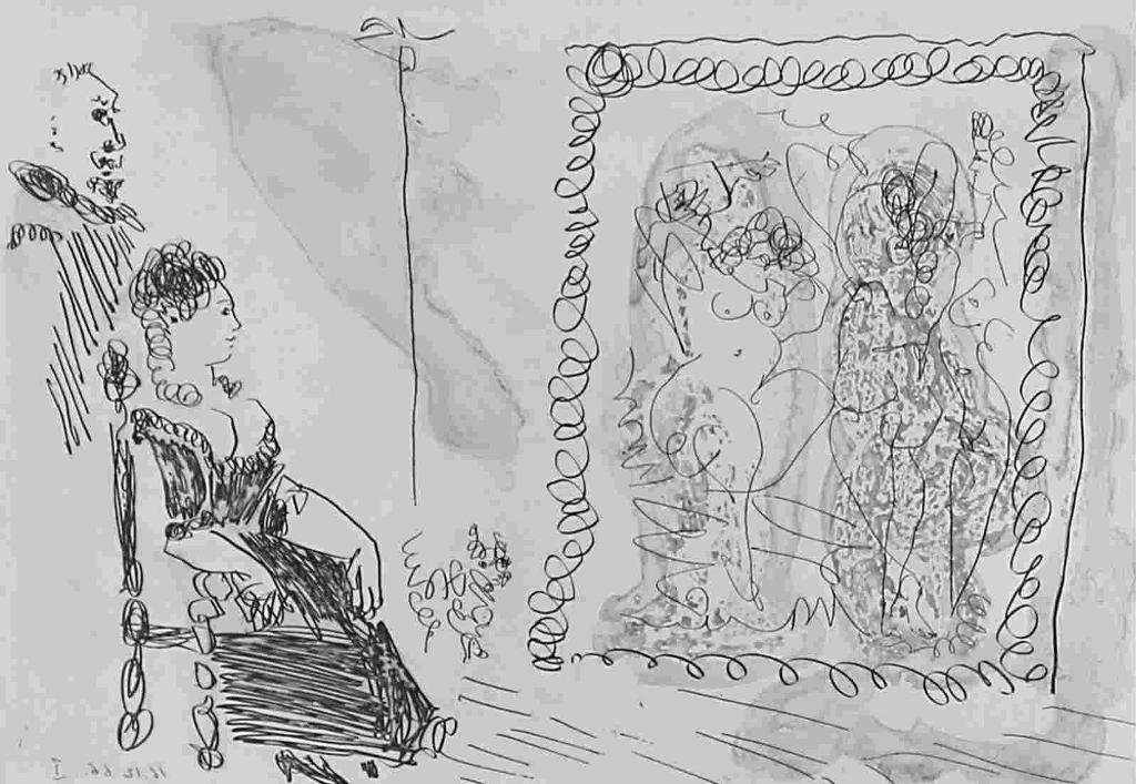 Pablo Ruiz Picasso (1881-1973) - I-16-12-66; 1966