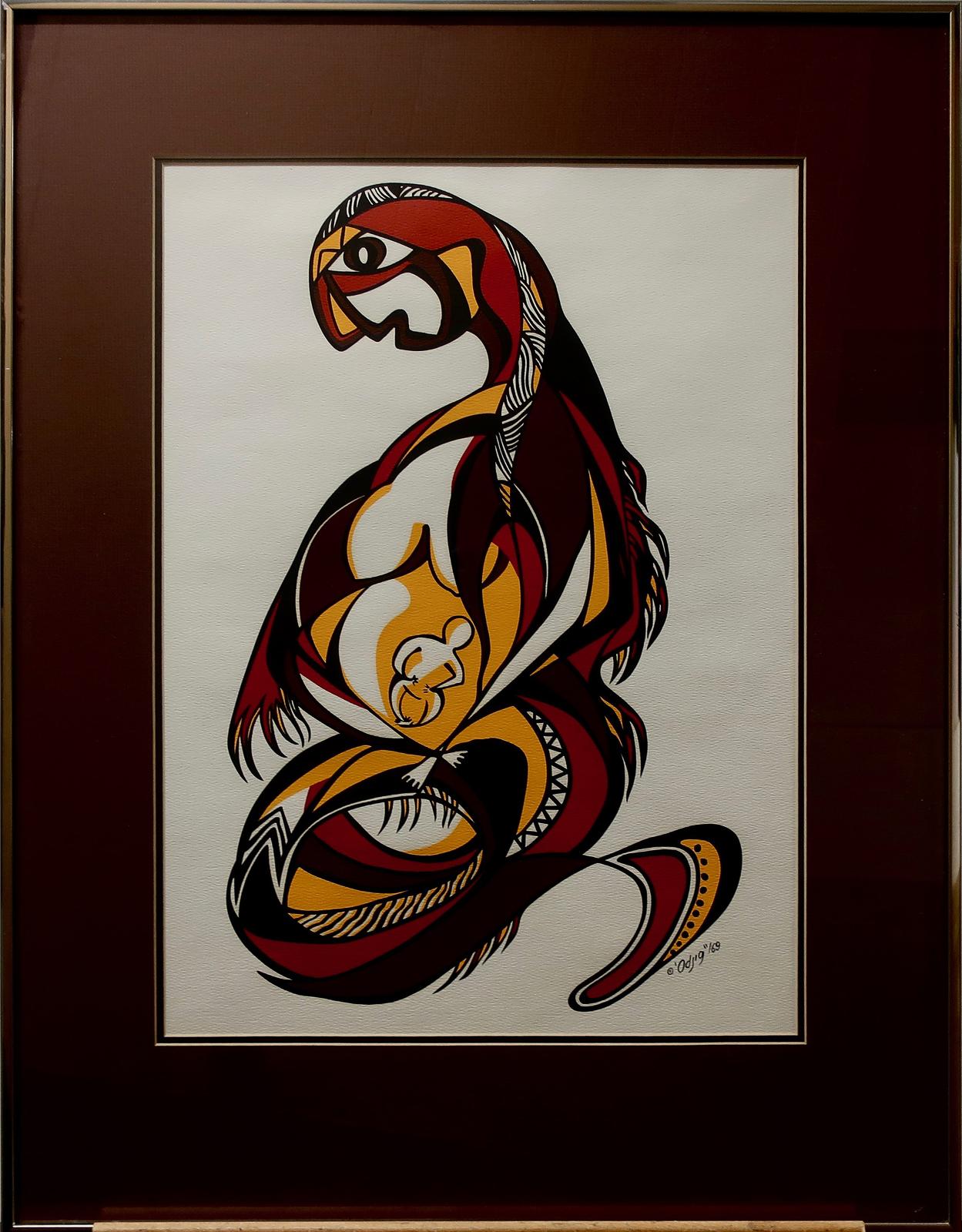 Daphne Odjig (1919-2016) - Earth Mother
