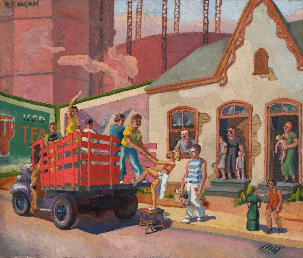 Robert Frederick Hagan (1918-2003) - Heat Wave