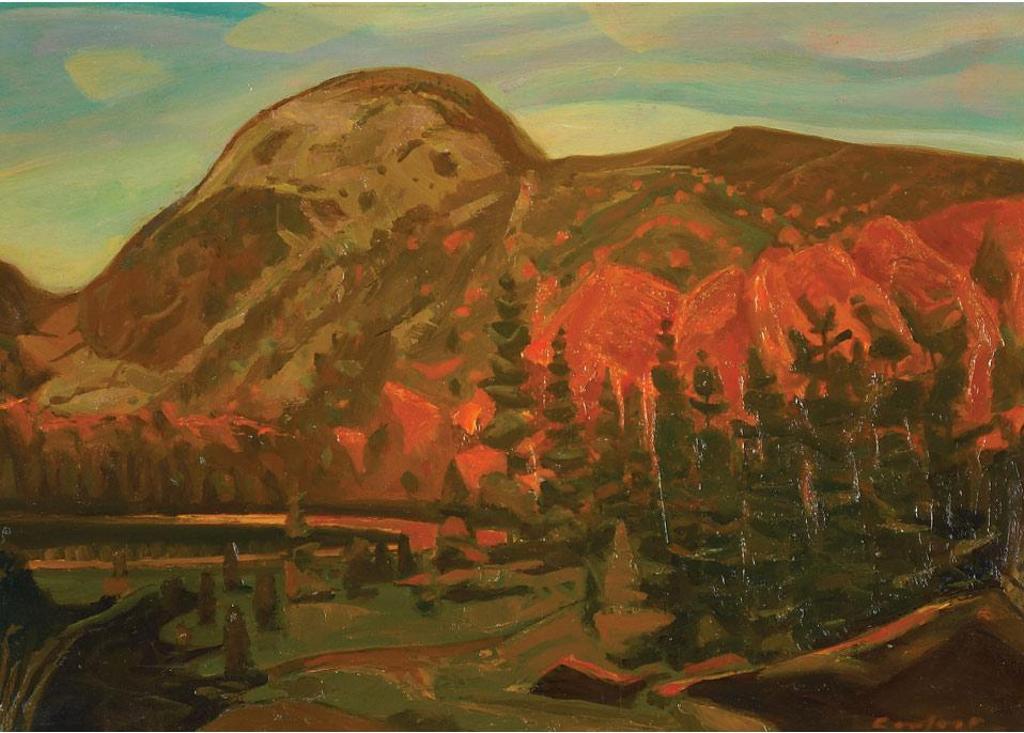 Charles Fraser Comfort (1900-1994) - Laurentian Mountain Vista