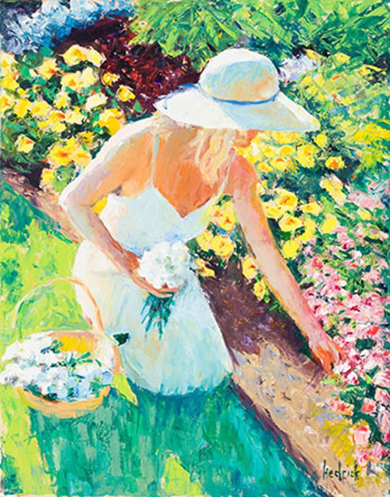 Ron Hedrick (1942) - Morning Garden